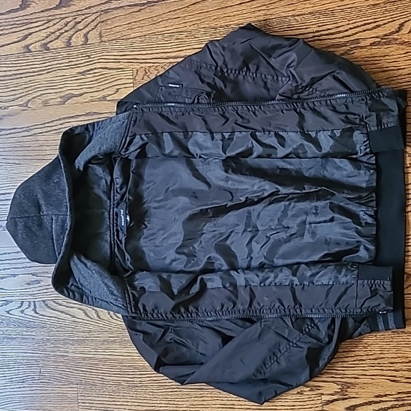 Ring of Fire Boys Jacket Hoodie in Black Size L - Picture 3 of 8